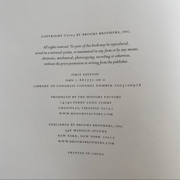 BROOKS BROTHERS “Generations of Style” decor book - Picture 6 of 16